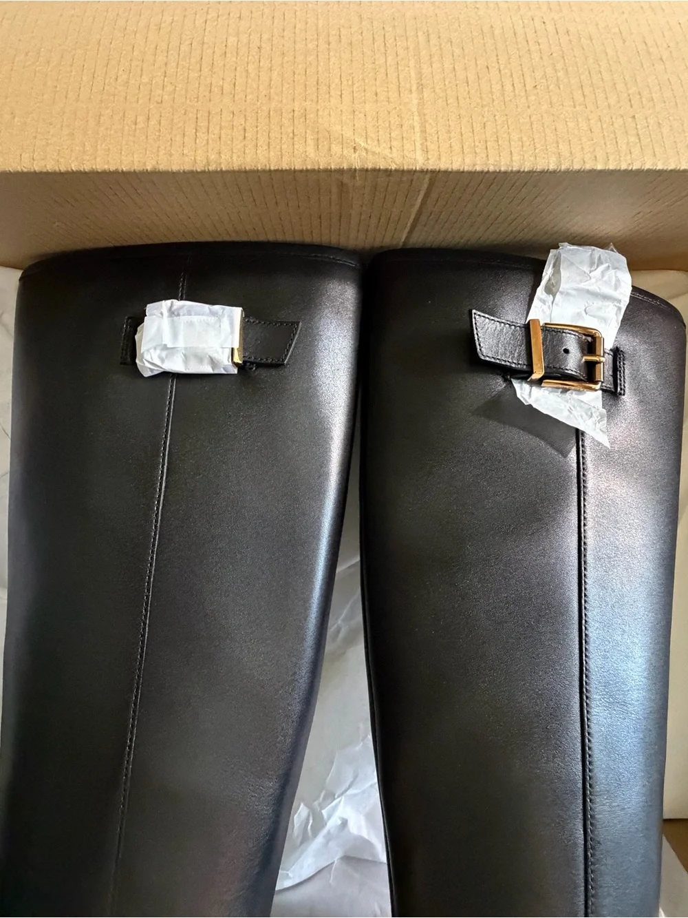 Cole Haan Silvana Tall Buckle Boot - Black (5.5)